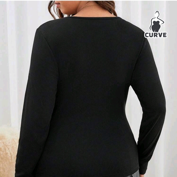 Botton Detail Long Sleeve Shirt - Picture 2 of 9